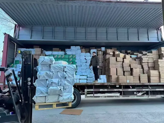 Organized Warehouse and Shipping