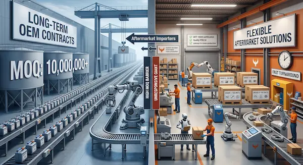 OEM factory vs aftermarket supplier