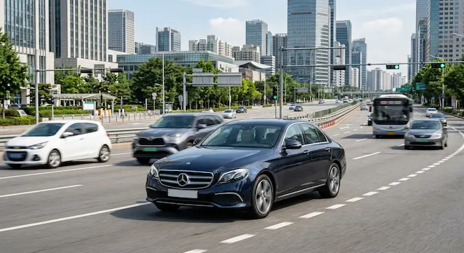 A replacement oil level sensor for a Mercedes-Benz vehicle