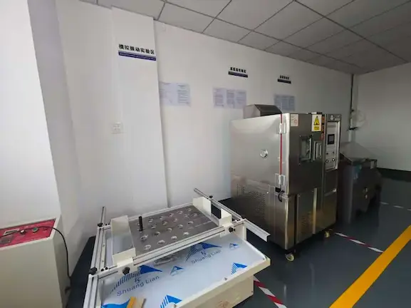 A photo of a quality control lab.